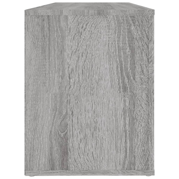 Grauer Schuhschrank Agvani 100x35x45cm (Holz)