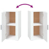 Weißes Sideboard Lulugi 40x33x70cm (Holz)