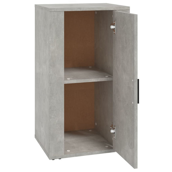 Sideboard Lulugi 40x33x70cm, betongrau (Holz)