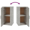 Sideboard Lulugi 40x33x70cm, betongrau (Holz)