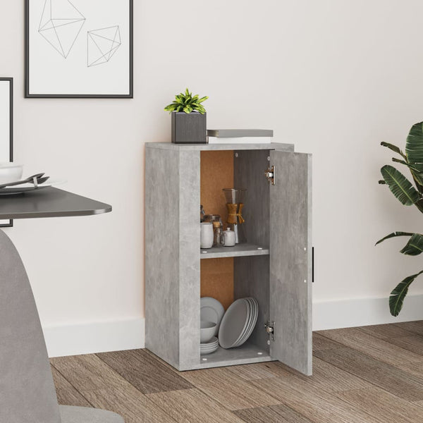 Sideboard Lulugi 40x33x70cm, betongrau (Holz)
