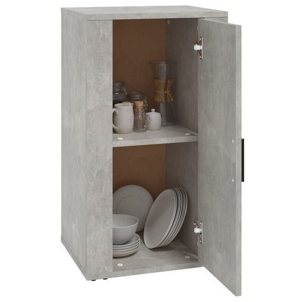 Sideboard Lulugi 40x33x70cm, betongrau (Holz)