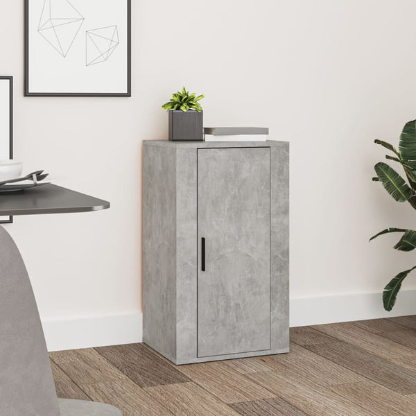 Sideboard Lulugi 40x33x70cm, betongrau (Holz)