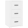 Weißes Sideboard Boata 40x33x70cm (Holz)