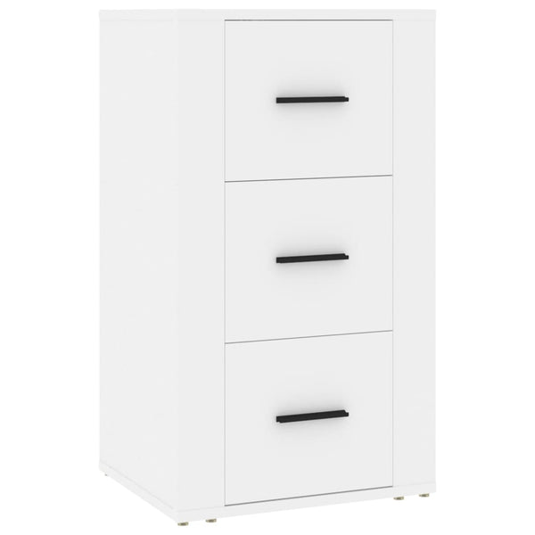 Weißes Sideboard Boata 40x33x70cm (Holz)