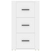 Weißes Sideboard Boata 40x33x70cm (Holz)