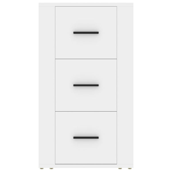 Weißes Sideboard Boata 40x33x70cm (Holz)