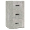 Sideboard Boata 40x33x70cm, betongrau (Holz)