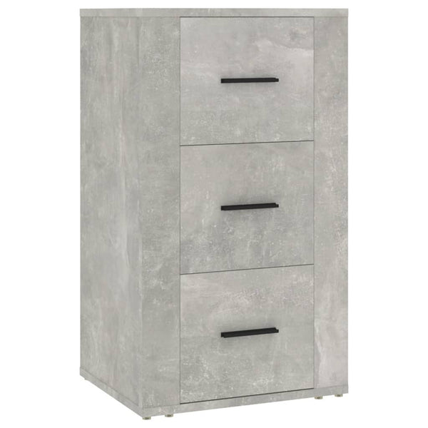 Sideboard Boata 40x33x70cm, betongrau (Holz)