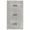 Sideboard Boata 40x33x70cm, betongrau (Holz)