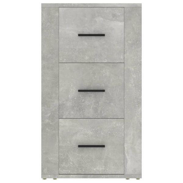Sideboard Boata 40x33x70cm, betongrau (Holz)