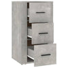 Sideboard Boata 40x33x70cm, betongrau (Holz)
