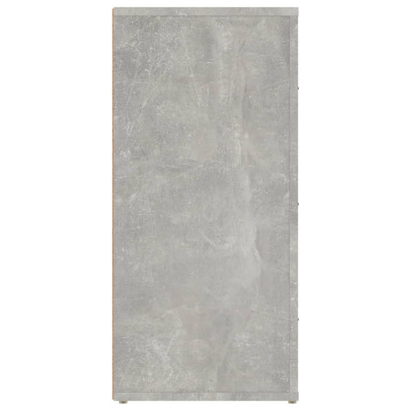 Sideboard Boata 40x33x70cm, betongrau (Holz)
