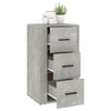 Sideboard Boata 40x33x70cm, betongrau (Holz)