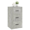 Sideboard Boata 40x33x70cm, betongrau (Holz)