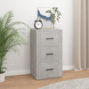 Sideboard Boata 40x33x70cm, betongrau (Holz)