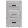 Graues Sideboard Boata 40x33x70cm (Holz)