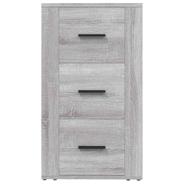 Graues Sideboard Boata 40x33x70cm (Holz)