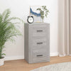 Graues Sideboard Boata 40x33x70cm (Holz)