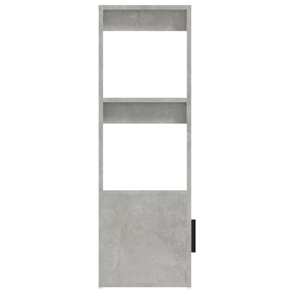 Betongraues Sideboard Aliont 80x30x90cm (Holz)