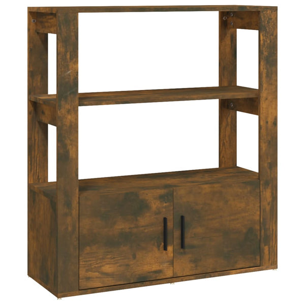 Sideboard Räuchereiche Aliont 80x30x90cm (Holz)