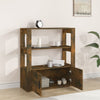 Sideboard Räuchereiche Aliont 80x30x90cm (Holz)