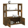 Sideboard Räuchereiche Aliont 80x30x90cm (Holz)