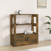 Sideboard Räuchereiche Aliont 80x30x90cm (Holz)