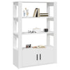 Weißes Sideboard Pojoni 80x30x119,5cm (Holz)
