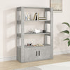Pojoni Sideboard betongrau 80x30x119,5cm (Holz)