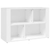 Weißes Sideboard Miza 80x30x54cm (Holz)