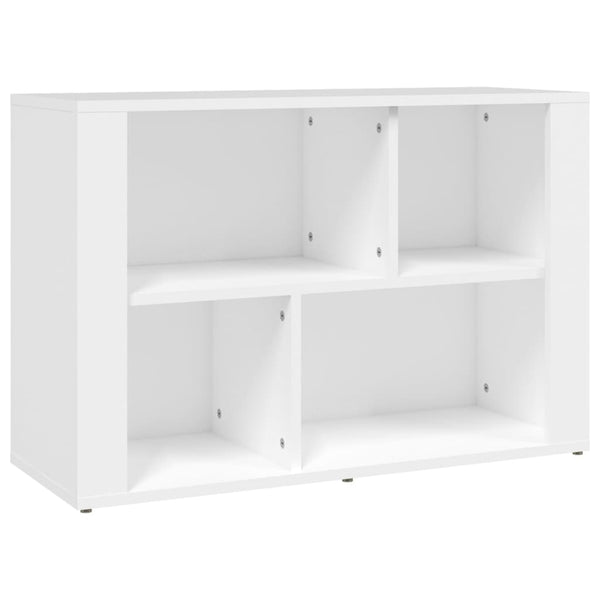 Weißes Sideboard Miza 80x30x54cm (Holz)