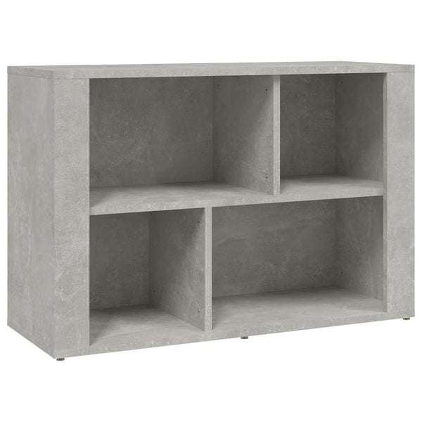Betongraues Sideboard Miza 80x30x54cm (Holz)