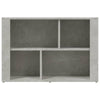 Betongraues Sideboard Miza 80x30x54cm (Holz)