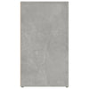 Betongraues Sideboard Miza 80x30x54cm (Holz)