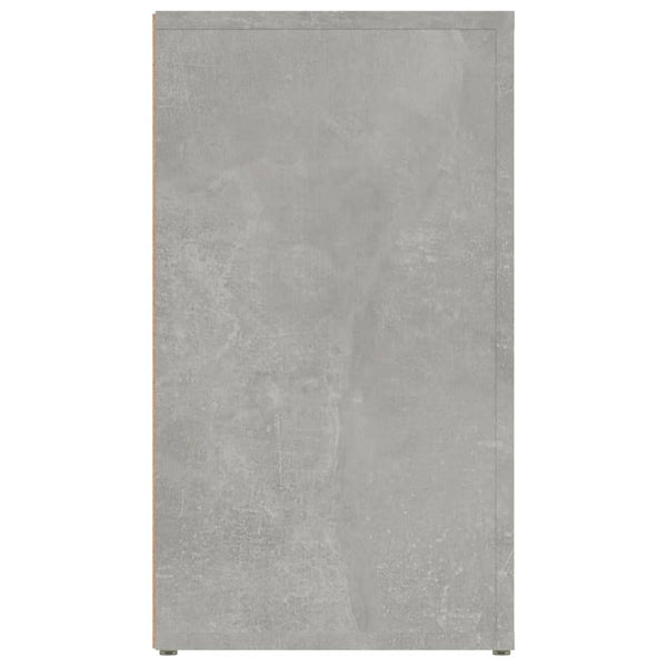Betongraues Sideboard Miza 80x30x54cm (Holz)