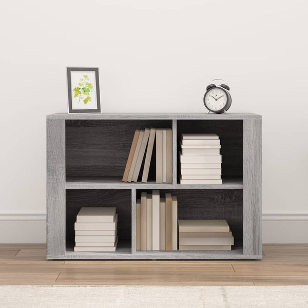 Graues Sideboard Miza 80x30x54cm (Holz)