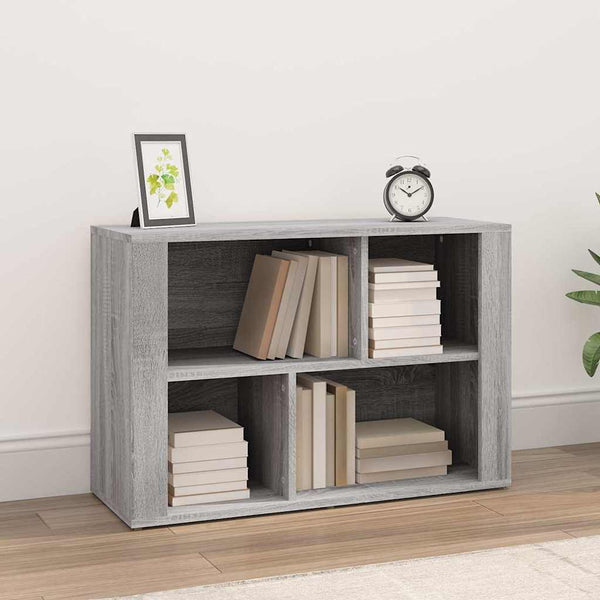 Graues Sideboard Miza 80x30x54cm (Holz)