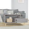 Grauer Couchtisch Criclevit 90x49x45cm (Holz)