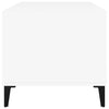 Couchtisch Fotiade Weiß 90x49x45cm (Holz)