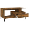 Couchtisch Fotiade aus Räuchereiche 90x49x45cm (Holz)
