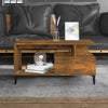 Couchtisch Fotiade aus Räuchereiche 90x49x45cm (Holz)