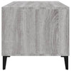 Grauer Couchtisch Fotiade 90x49x45cm (Holz)