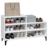 Weißer Schuhschrank Alleen 102x36x60cm (Holz)