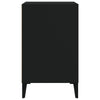 Schwarzer Schuhschrank Alleen 102x36x60cm (Holz)