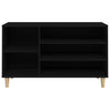 Schwarzer Schuhschrank Dany 102x36x60cm (Holz)