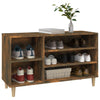 Schuhschrank Dany aus Räuchereiche 102x36x60cm (Holz)