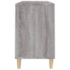 Grauer Schuhschrank Dany 102x36x60cm (Holz)