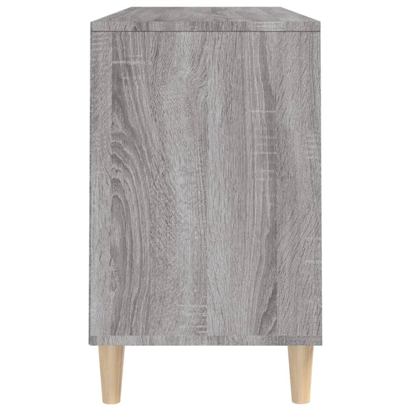 Grauer Schuhschrank Dany 102x36x60cm (Holz)