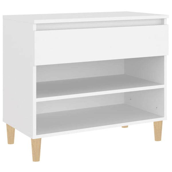Weißer Schuhschrank Agripina 70x36x60cm (Holz)